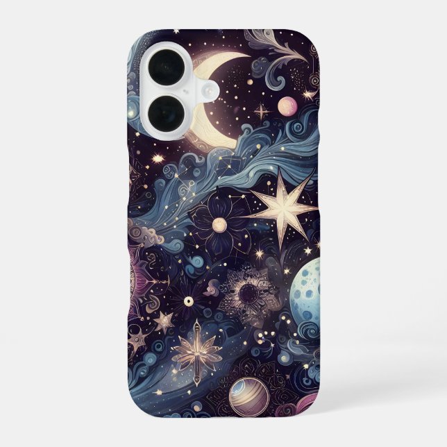 Twinkling Stardust Iphone Case (Back)