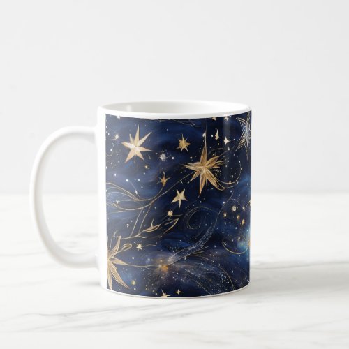 Twinkling stars coffee mug