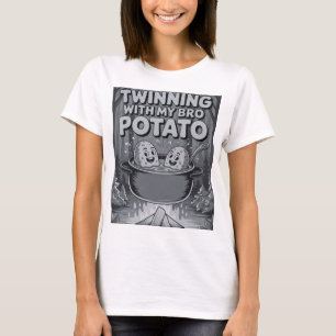 Twinning with My Bro Potato T-Shirt