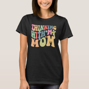 Twinning With My Mama Retro Twin Day Mom Daughter T-Shirt