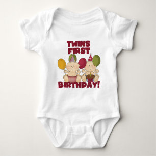 Twins 1st Birthday - Boys T-shirts and Gifts
