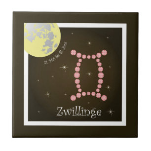 twins 21 May to 21 June photo tile