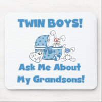 Twins-Ask About My Grandsons Tshirts and Gifts