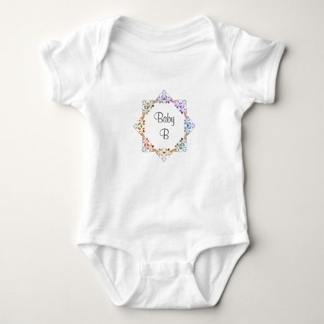 Twins Baby B Baby Bodysuit (Front)