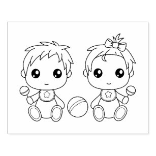 Twin Boys Baby Craft Supplies Zazzle