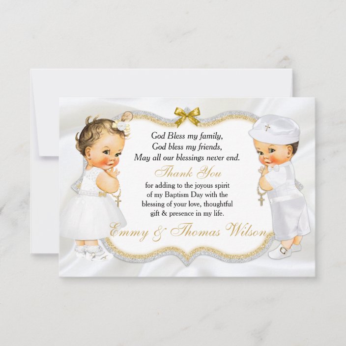 christening gifts for twin boys