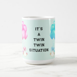 Twins Baby Shower Coffee Mug