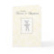 Twins Baptism Card on Yellow with 2 Crosses