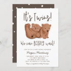 Twins Bear Baby Shower