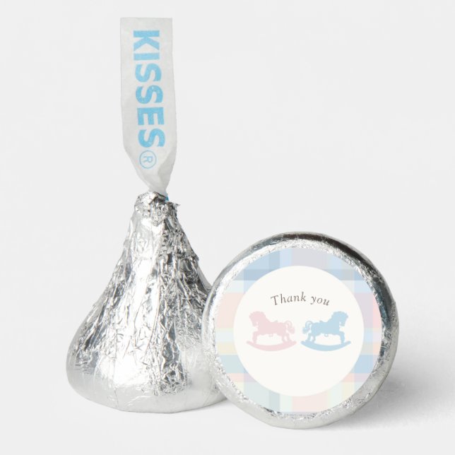 Twins Beary First Birthday Hershey®'s Kisses® (Front)