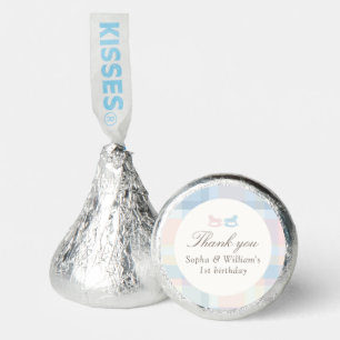 Twins Beary First Birthday Hershey®'s Kisses®