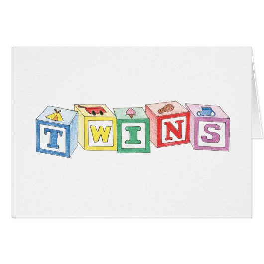 Twins Blocks Graphic Cards (Front Horizontal)