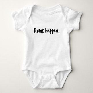 Twins bodysuit, twins shirt, twins baby gift baby bodysuit