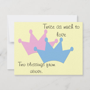 Twins Boy and Girl! Announcement