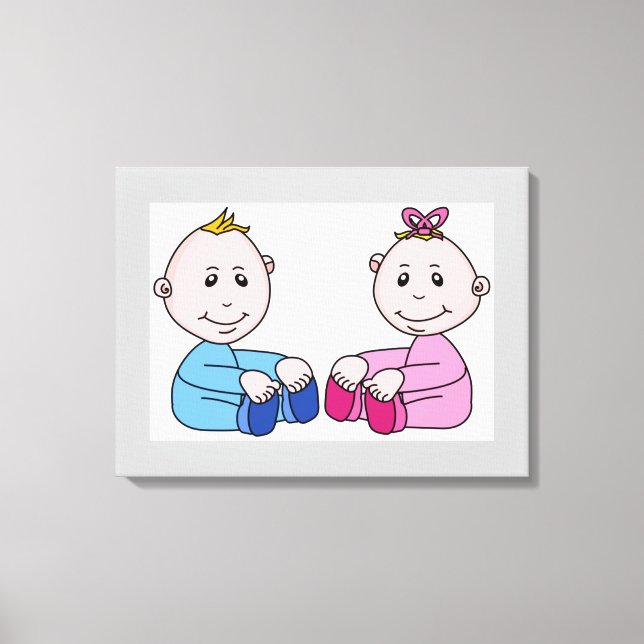TWINS CANVAS PRINT (Front)