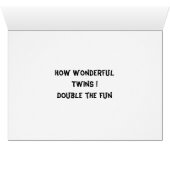 TWINS CARDS (Inside Horizontal (Bottom))