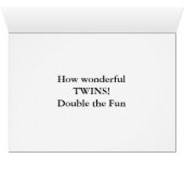 TWINS CARDS (Inside Horizontal (Bottom))