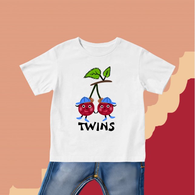 Twins cherries  baby T-Shirt (Creator Uploaded)