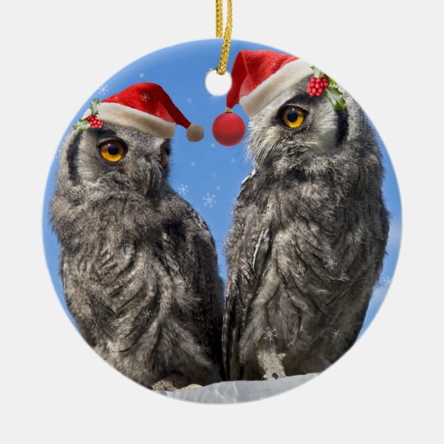Twins Christmas Ornament (Front)
