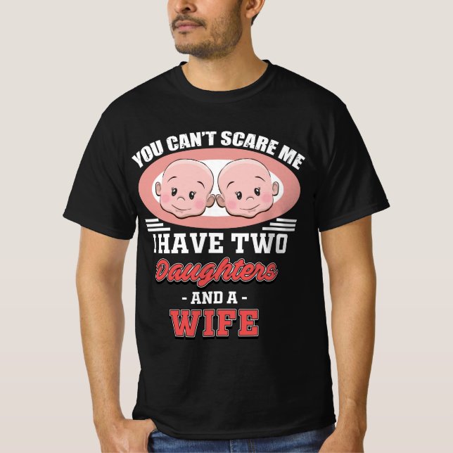 Twins dad T-Shirt (Front)