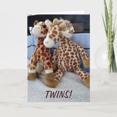 TWINS DOUBLE THE LOVEFUN CARD