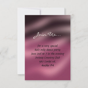 Twins Dove of Peace B'nai Mitzvah Bat Party Card