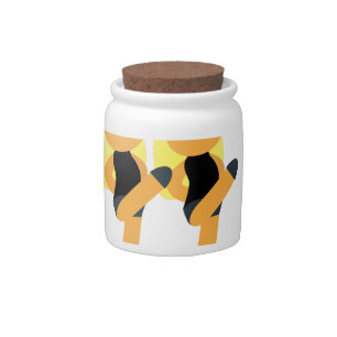 twins emoji candy jar