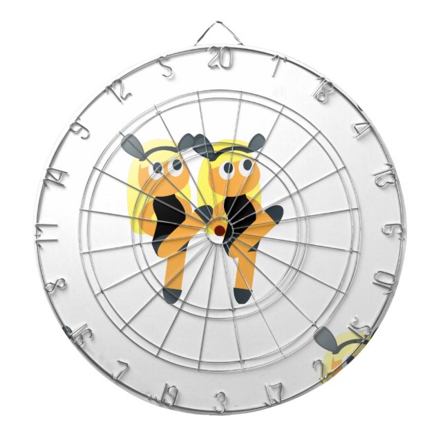 twins emoji dart board (Front)