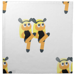 twins emoji napkin