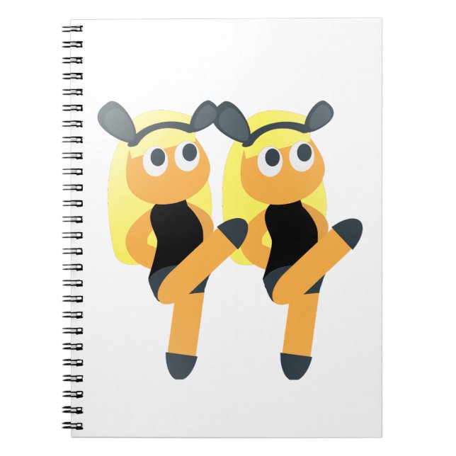twins emoji notebook (Front)