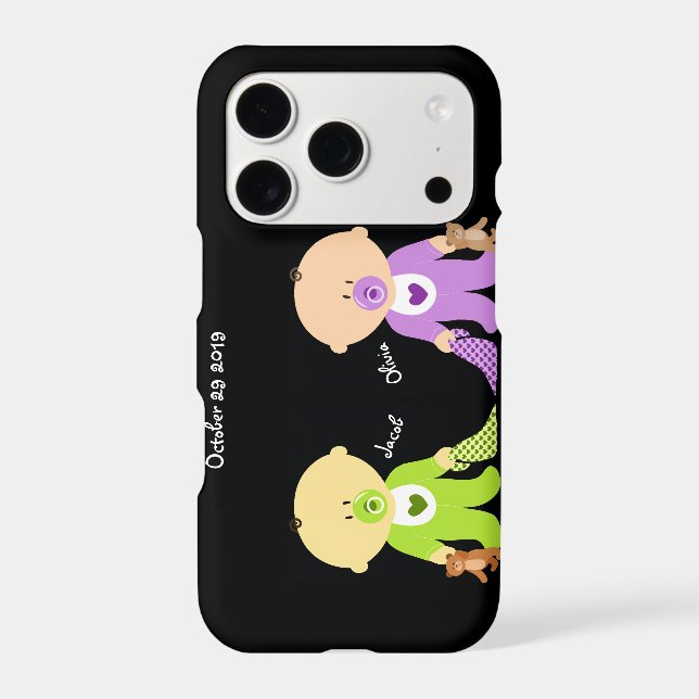 Twins Keepsake Iphone Case (Back)