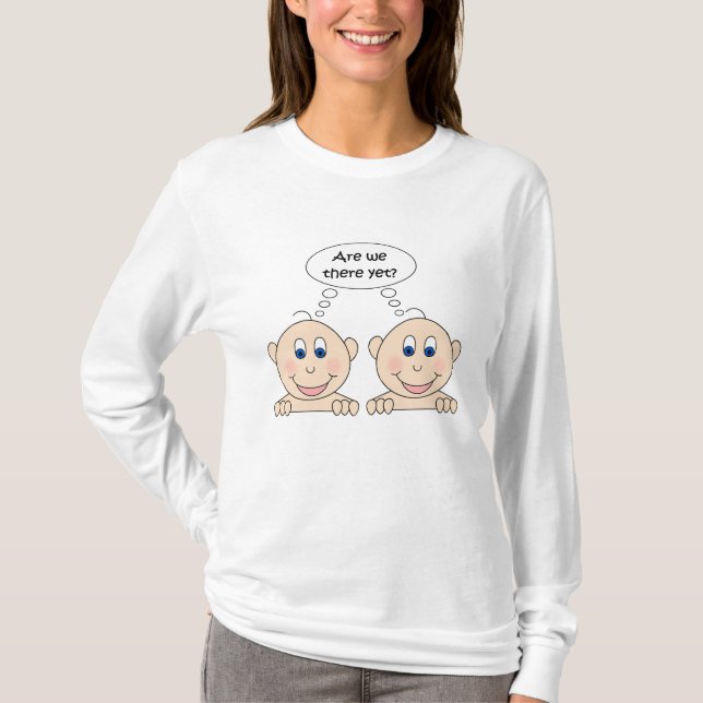 Twins Maternity t-shirt (Front)
