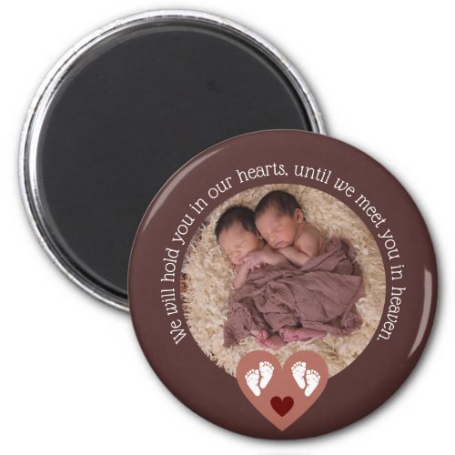 Twins Miscarriage Baby Loss Memorial Stillbirth Magnet