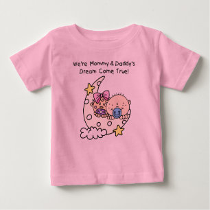 Twins Mommy and Daddy's Dream T-shirt