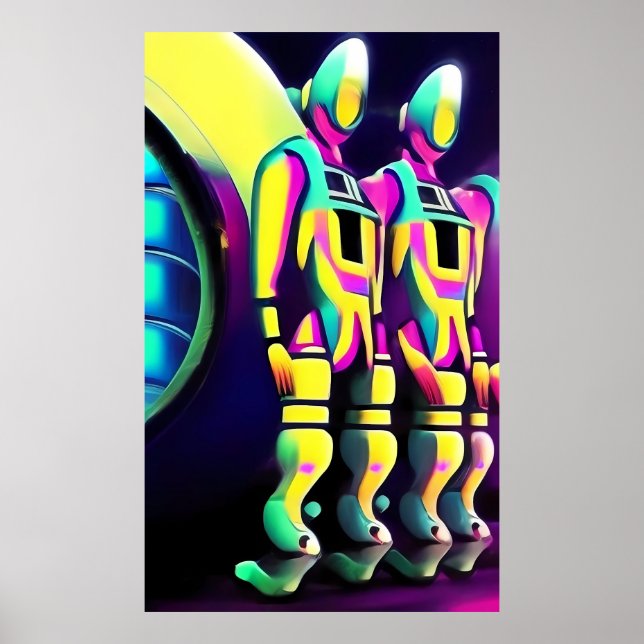 Twins of Meta-Evil Ken Gage Surrealism Poster (Front)