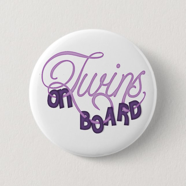 Twins On Board Button (Front)