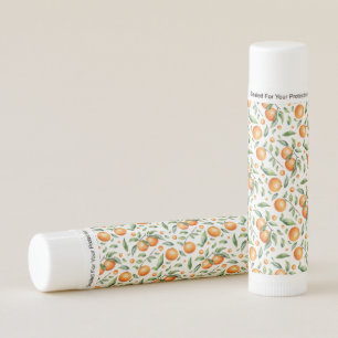 Twins Orange Baby Shower Lip Balm