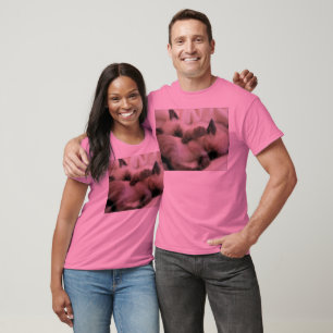 Twins Pet Cat Cute Siamese Kitten T-Shirt