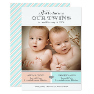 announcing the birth of a baby