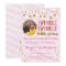 Twins Photo Twinkle Little Stars Birthday Invite