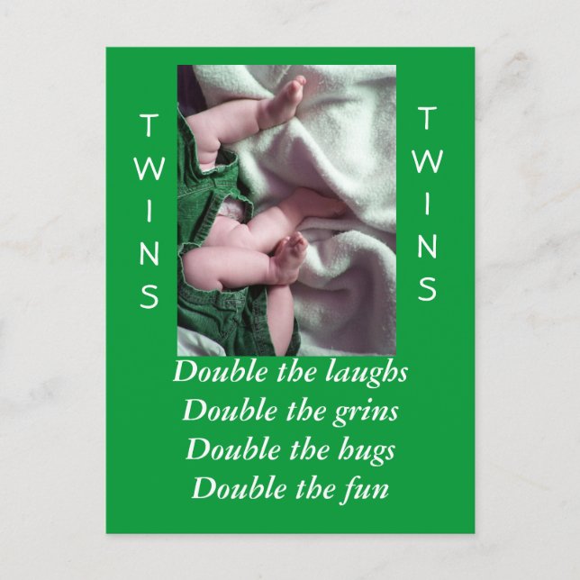 twins postcard (Front)