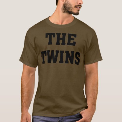 twins siblings T_Shirt