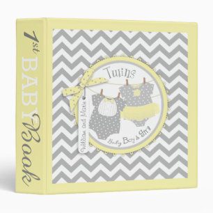 Twins Tie Tutu Memory Book Album Binder