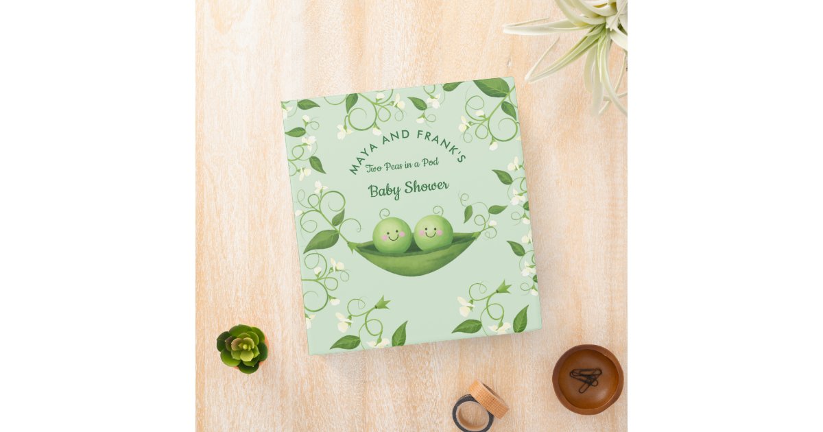 Baby Animals Match Baby Shower Game - Peas in a Pod Baby Shower