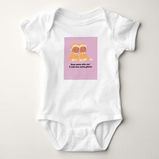 Twins We're the same, you'll have a lot of confusi Baby Bodysuit (Front)