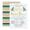 TwinsTribal Little One Faux Baby Shower Invitation