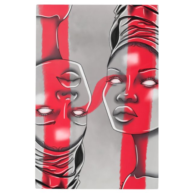 Twinzz Metal Print (Front)