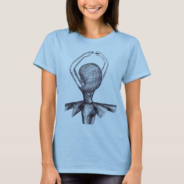 Twirl Cadouxdle Ballet tee (Front)