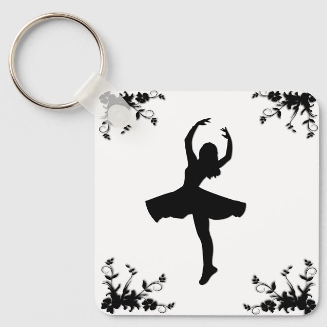 Twirl Dancer Keychain (Front)