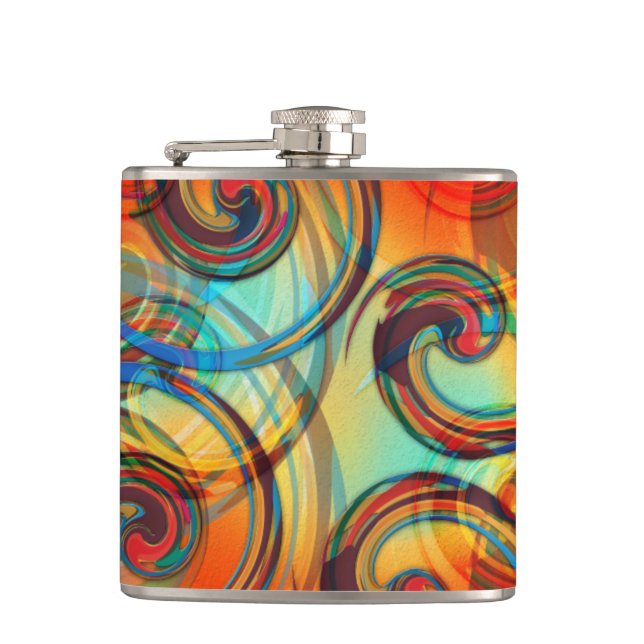 Twirl Flask (Front)